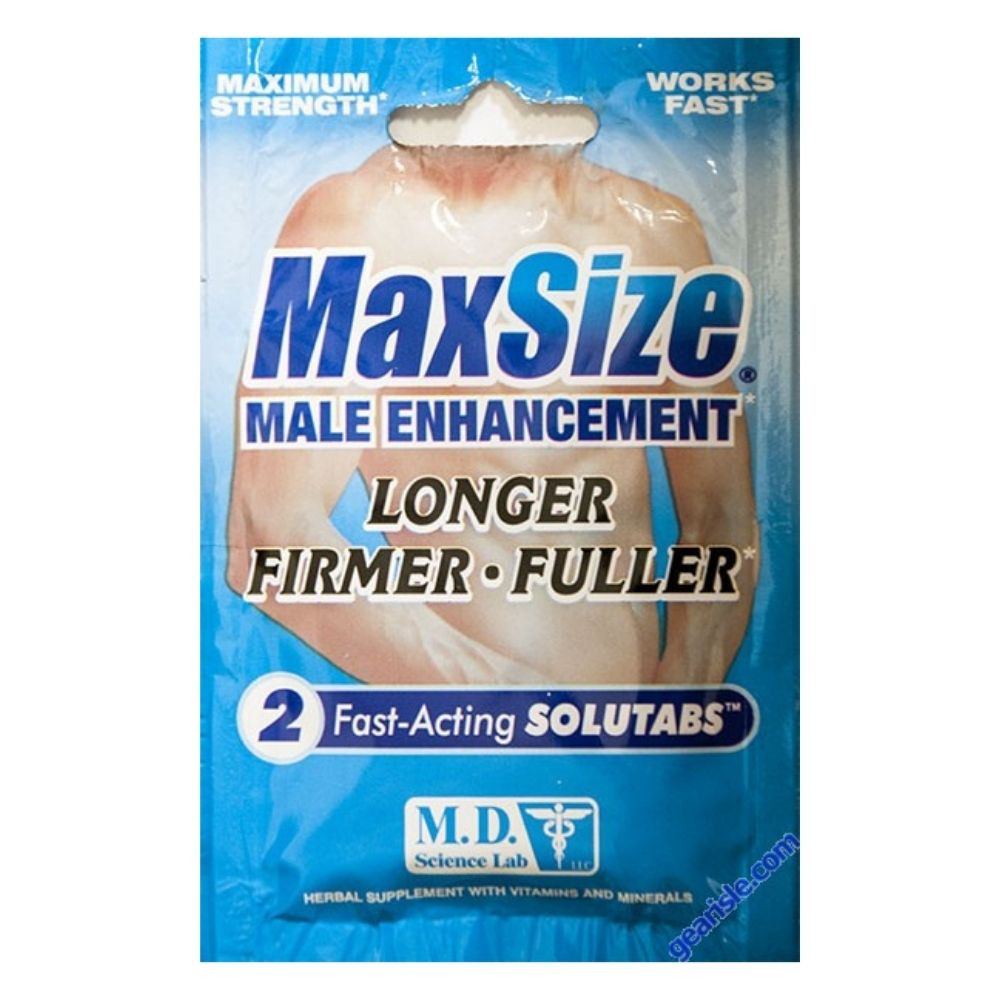 TABLETA MAXSIZE (ALARGA Y ENDURECE PENE)