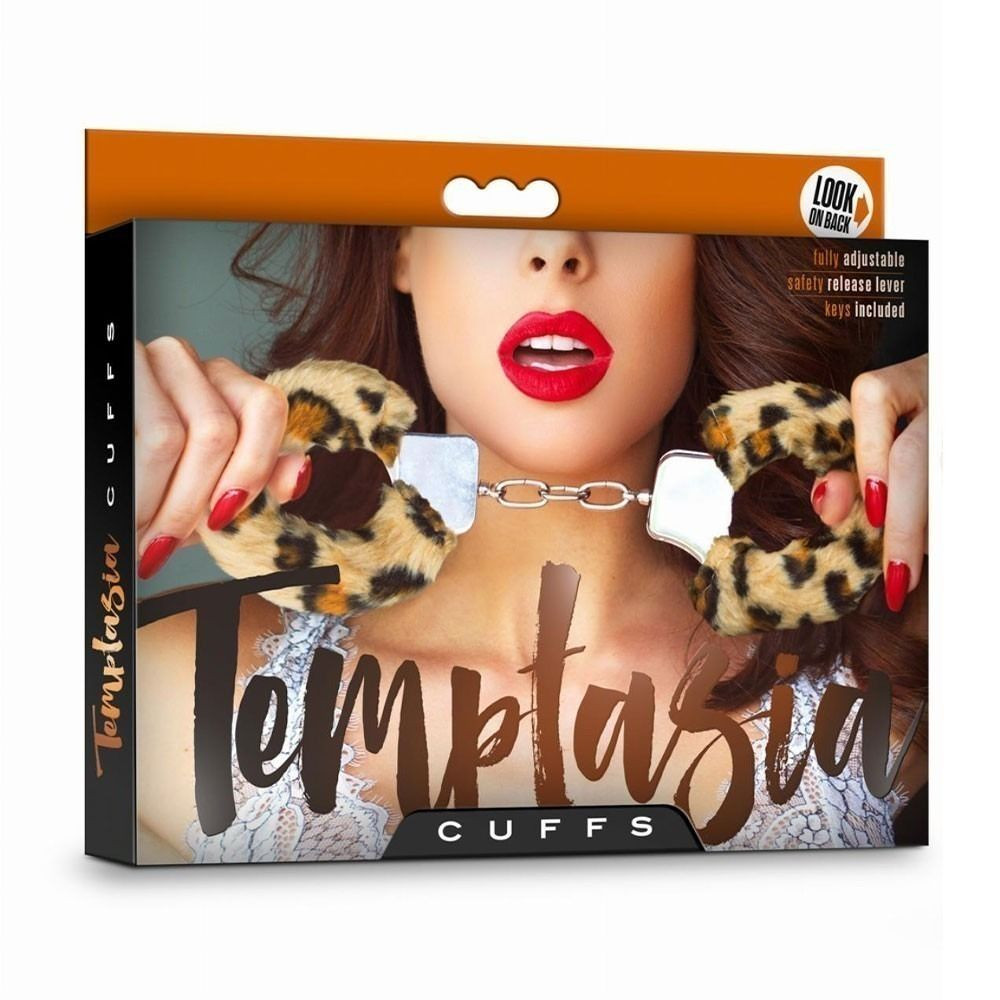 TEMPTASIA CUFFS LEOPARD