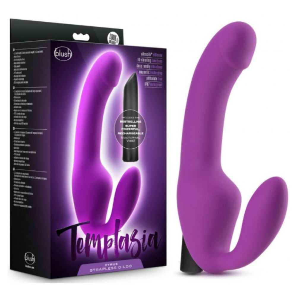 TEMPTASIA CYRUS STRAPPLES SILICONE DILDO