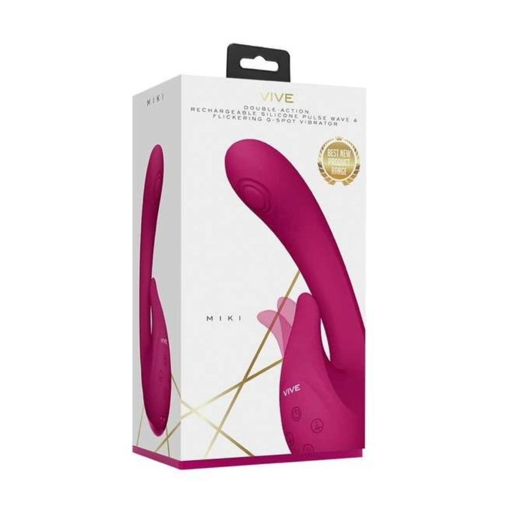 MIKI PULSE WAVE & FLICKENING G-SPORT VIBRATOR