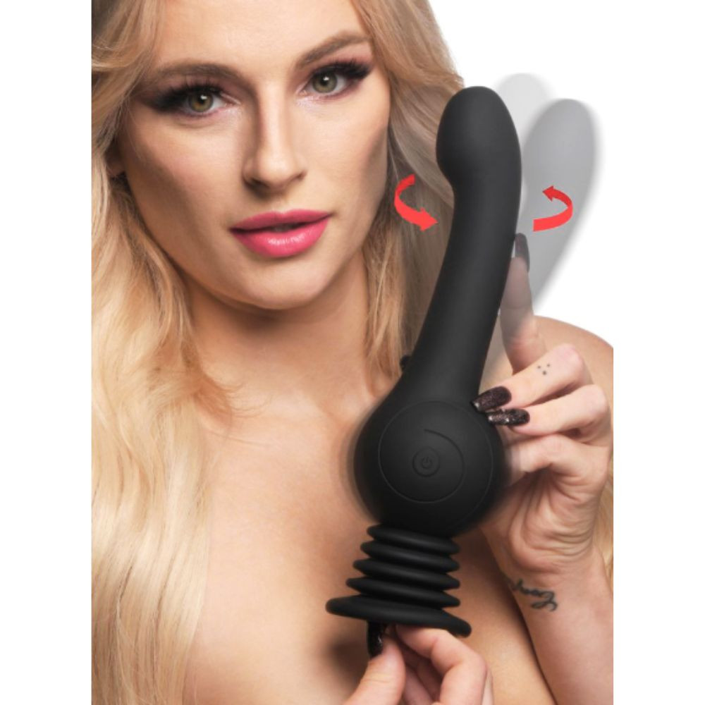 BLACK SEX SHAKER SHAKING SILICONE STIMULATOR