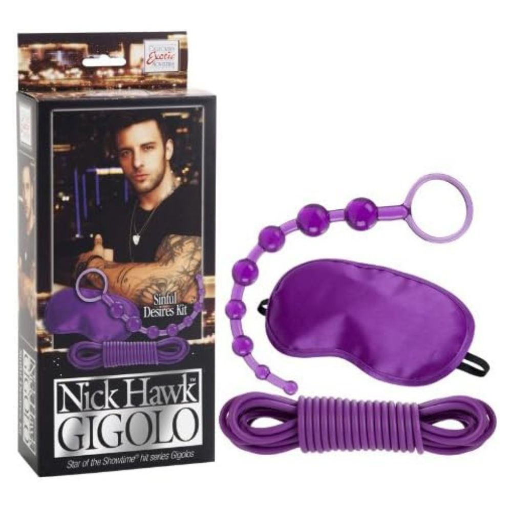 NICK HAWK GIGOLO SINFUL DESIRES KIT