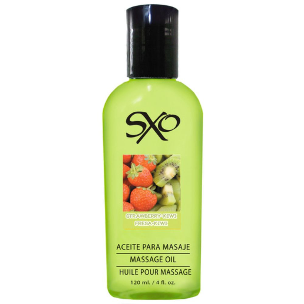 ACEITE P/MASAJE TERMICO SXO FRESA-KIWI