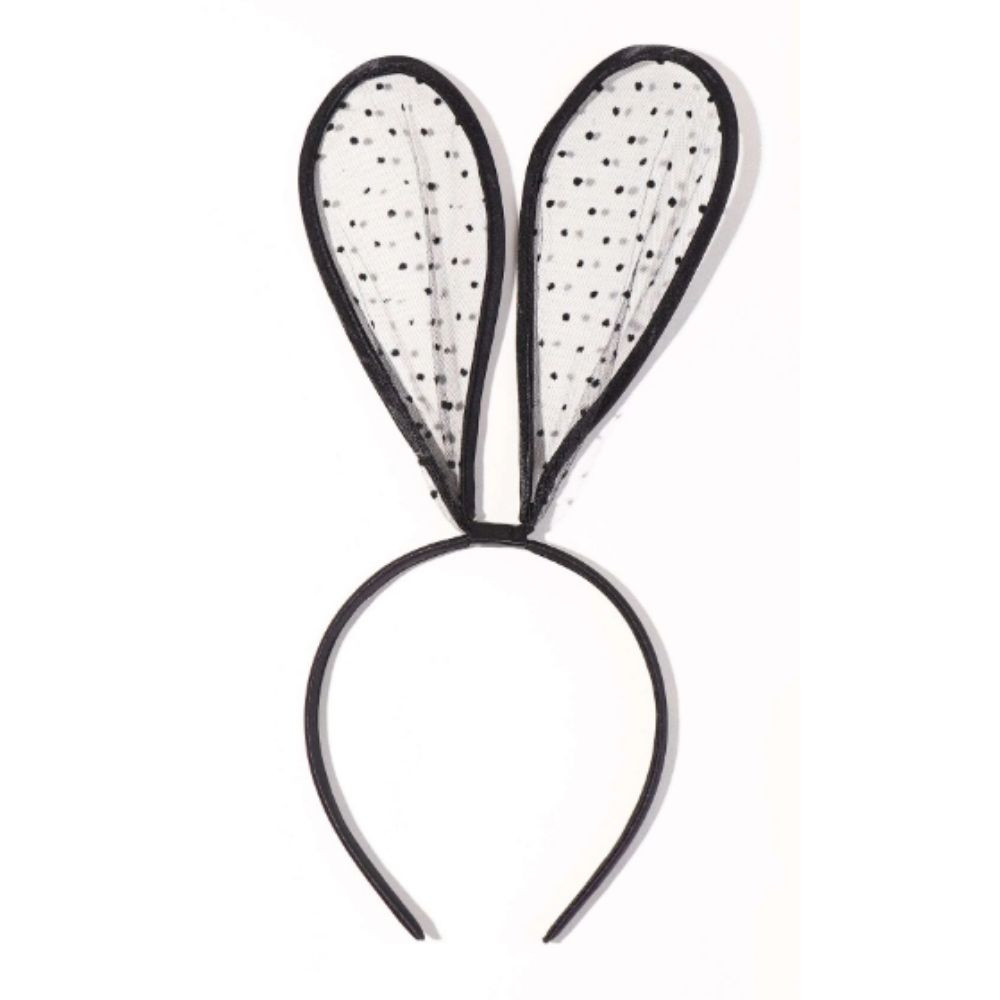 DIADEMA CON OREJAS DE LUNARES