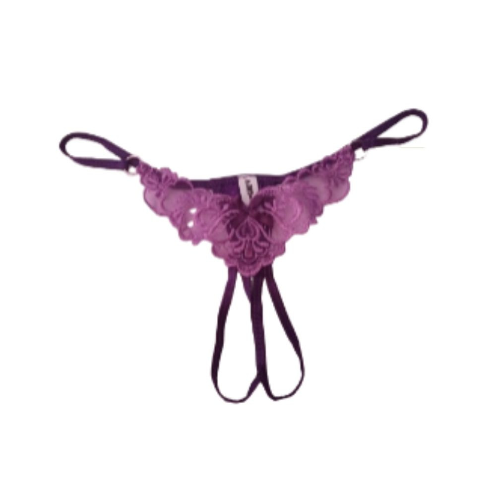 TANGA APLICACION MORADA