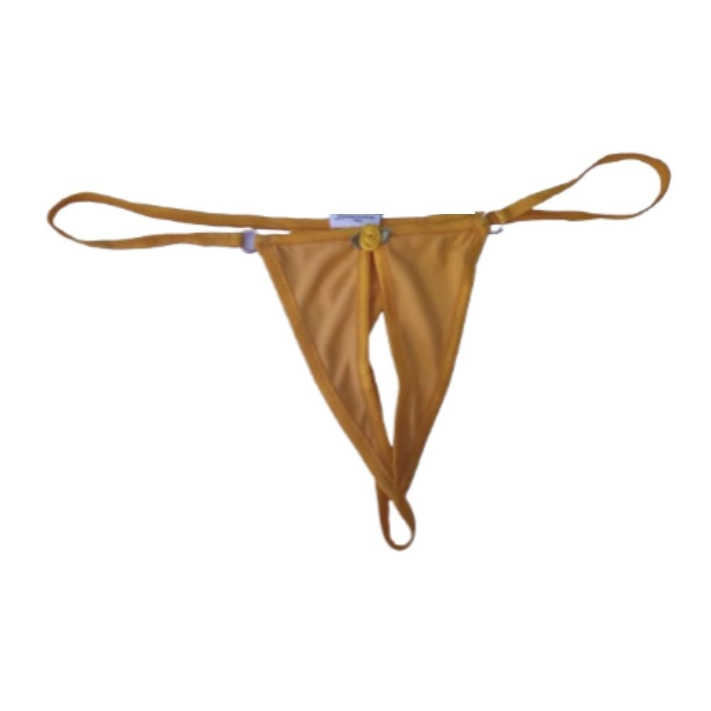 TANGA ABIERTA AMARILLA