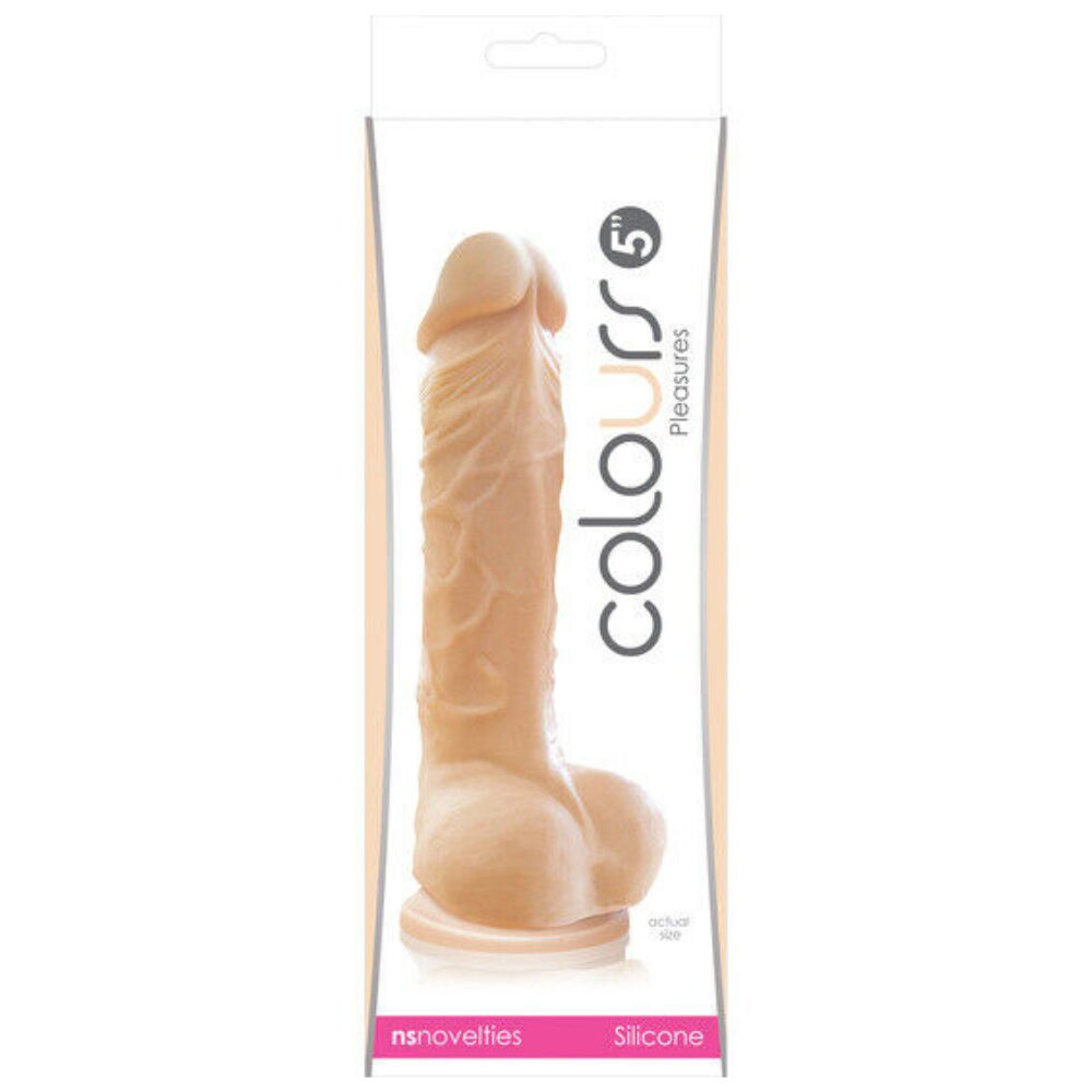 Dildo con Ventosa Colours Pleasures de 5"