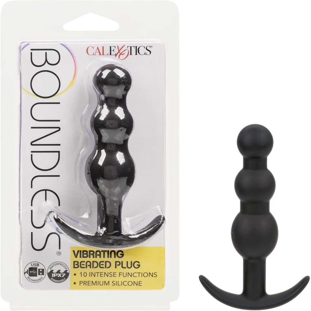 BOUNDLESS VIBRATING BEADED PLUG