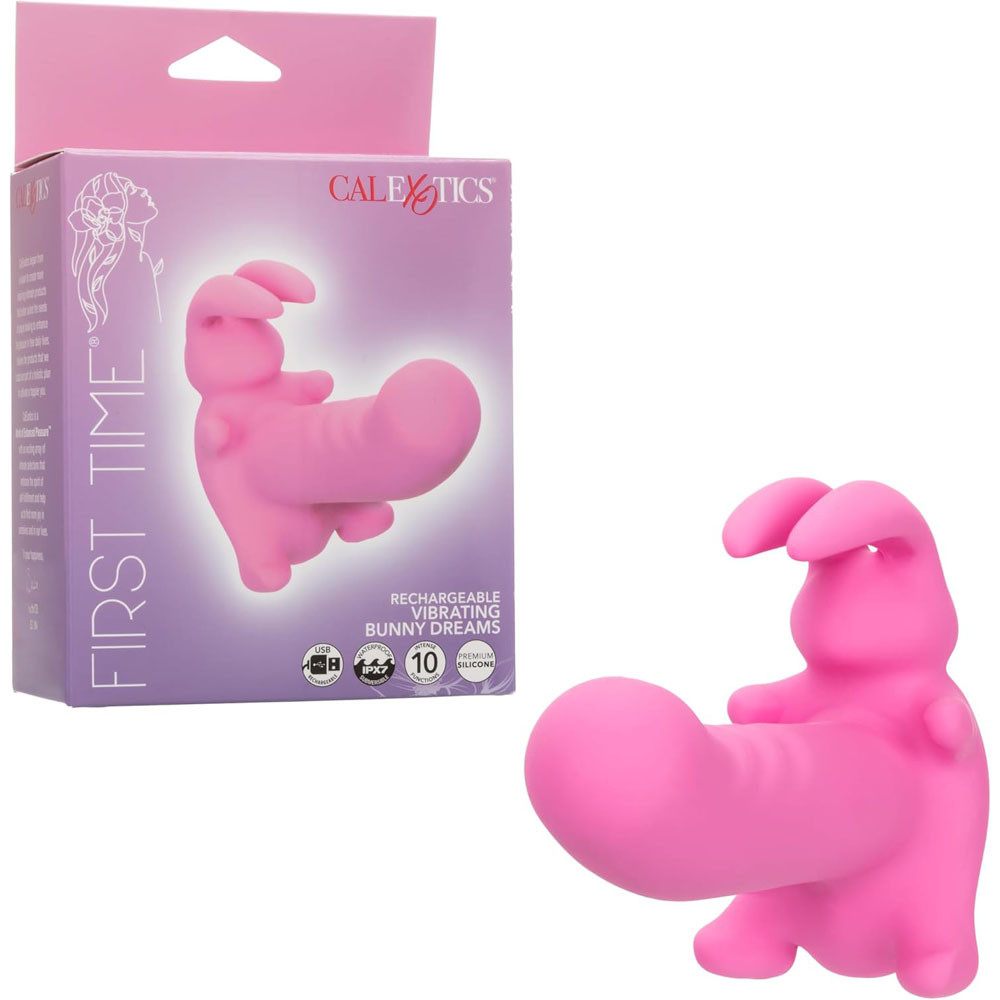 FIRST TIME RECHARGABLE VIBRATING BUNNY
