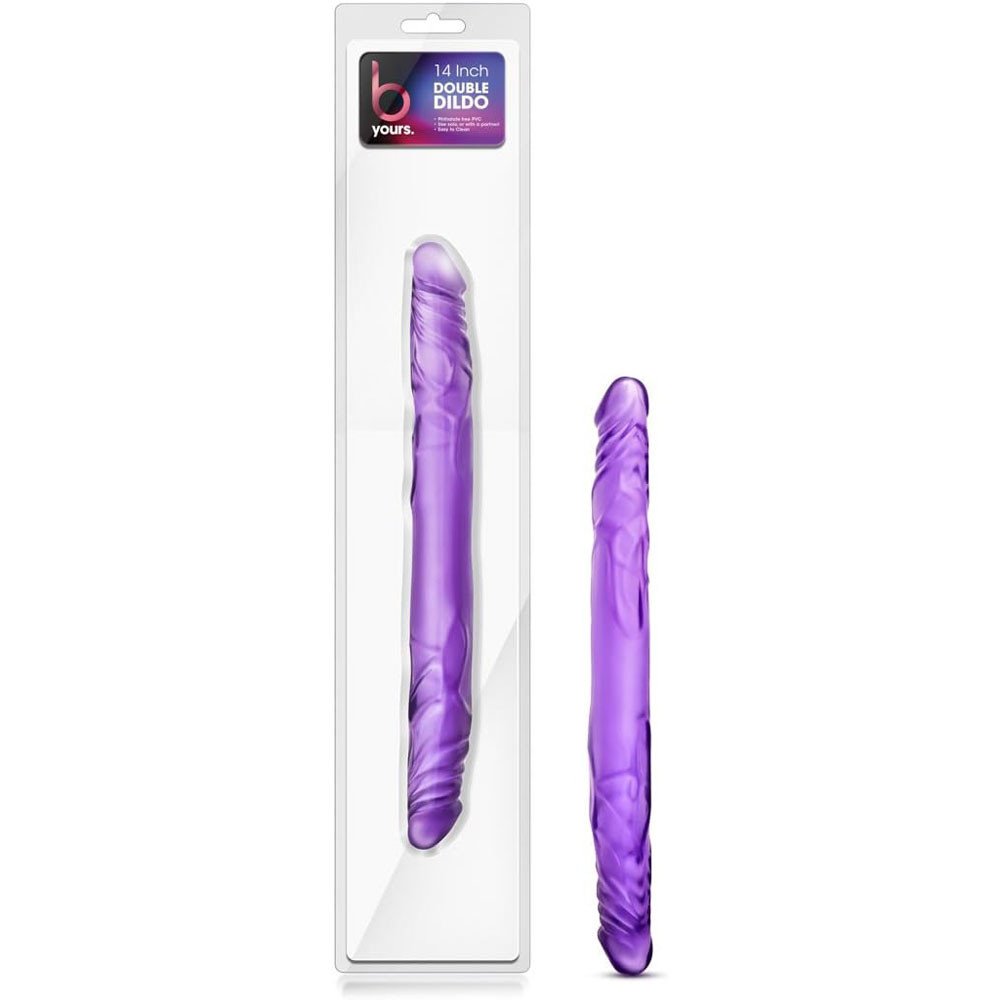 B YOURS 14" DOUBLE DILDO