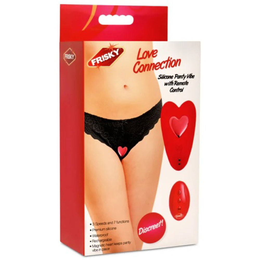 LOVE CONNECTION SILICONE PANTY VIBE WITH