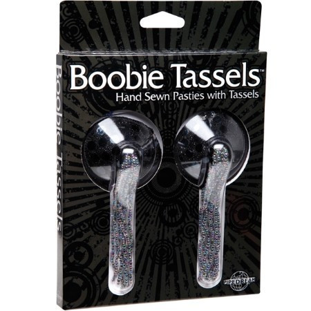 Pezoneras Boobie Tassels Black