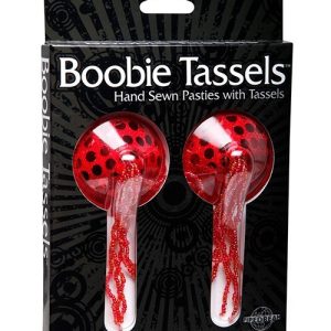 Pezoneras Boobie Tassels Red
