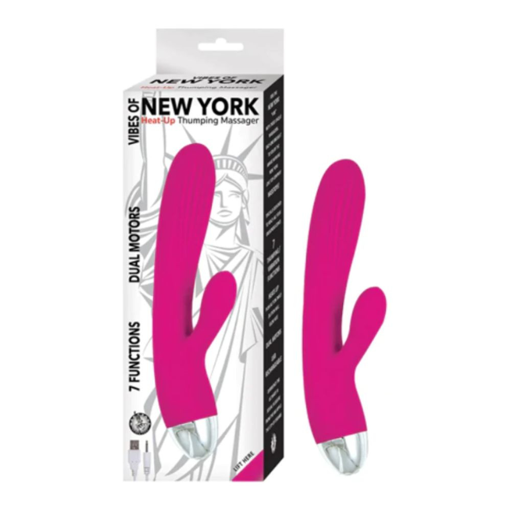 Vibrador con Empuje Potente Vibes of New York Heat Up