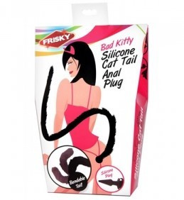 Plug de Fantasía con Cola de Gato Bad Kitty Anal Plug