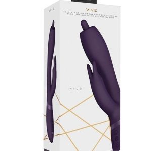 Vibrador de triple estimulación de Alta Gama Vive NILO