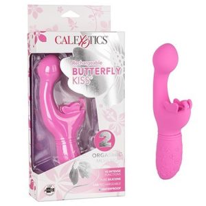 Vibrador con Doble Estimulación Butterfly Kiss Rechargeable