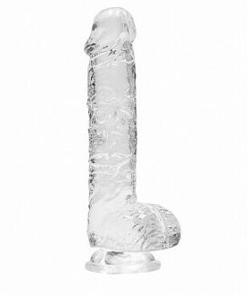 Dildo Cristalino Realrock Clear 6