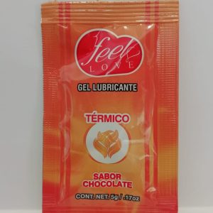 Sobre Lubricante Térmico Sabor Chocolate