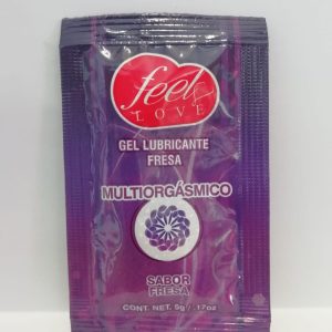 Sobre de Gel Multiorgásmico Sabor Fresa