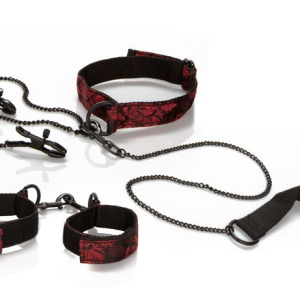 Kit de Collar y Esposas Scandal Sumissive