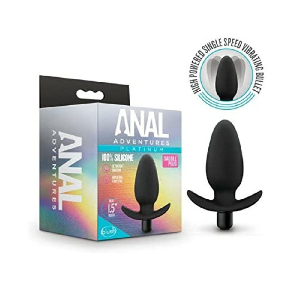 ANAL ADVENTURES PLATINUM SILICONE SADDLE