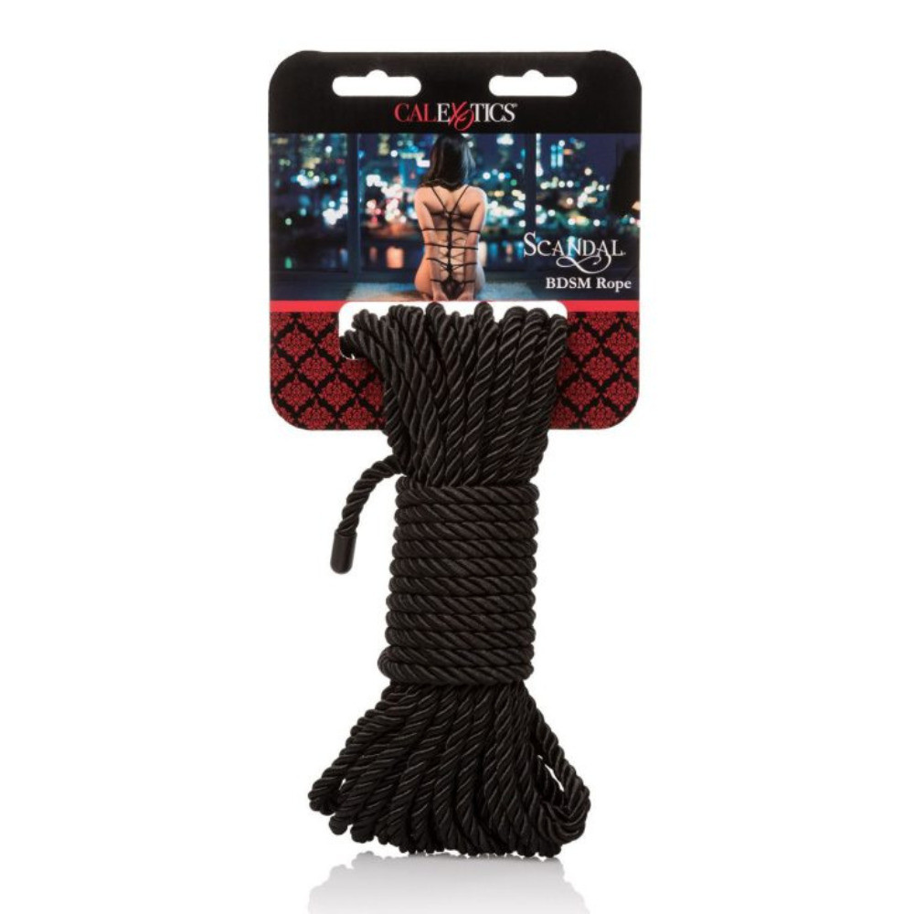 SCANDAL BDSM ROPE 10M BLACK