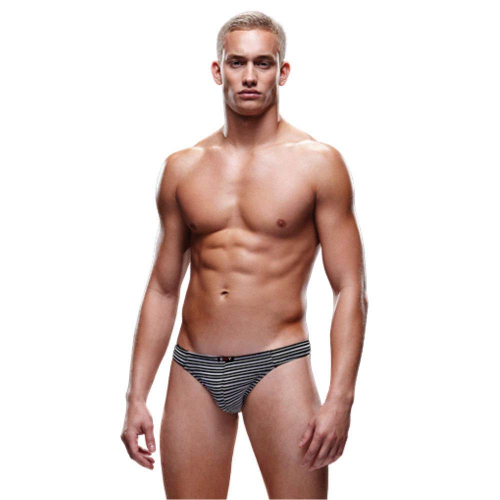 LENCERIA HOMBRE TANGA RAYAS M/L
